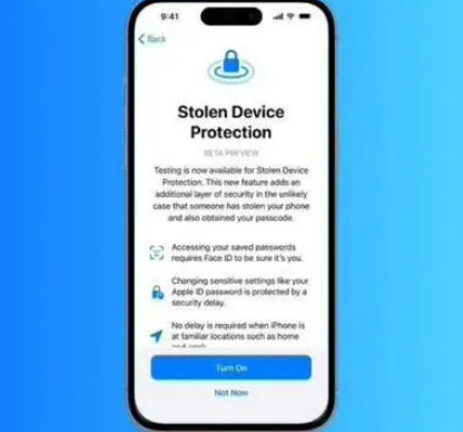 定州苹果授权维修店分享被盗设备保护功能开启方法 