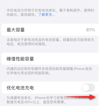 定州苹果15维修分享iPhone15充电到80%就充不进电了怎么办 