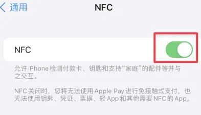 定州苹果维修服务分享iPhone15NFC功能开启方法 