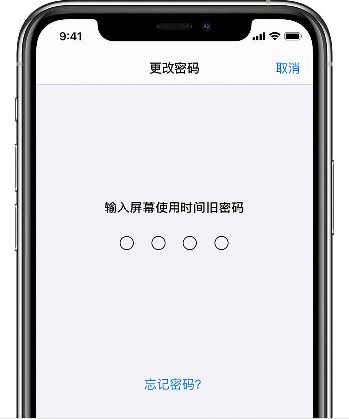 定州苹果手机维修分享iOS 14 忘记屏幕使用时间密码怎么办 